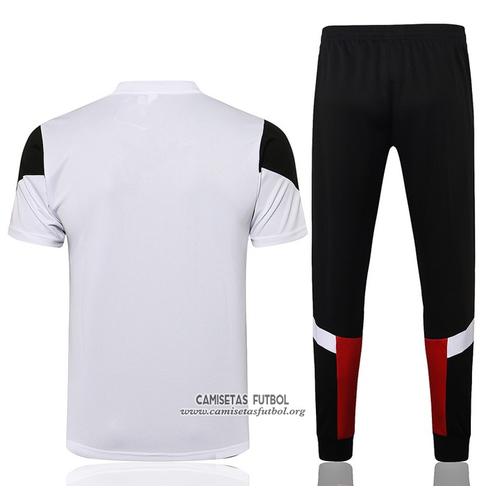 Chandal del AC Milan Manga Corta 2021/2022 Blanco